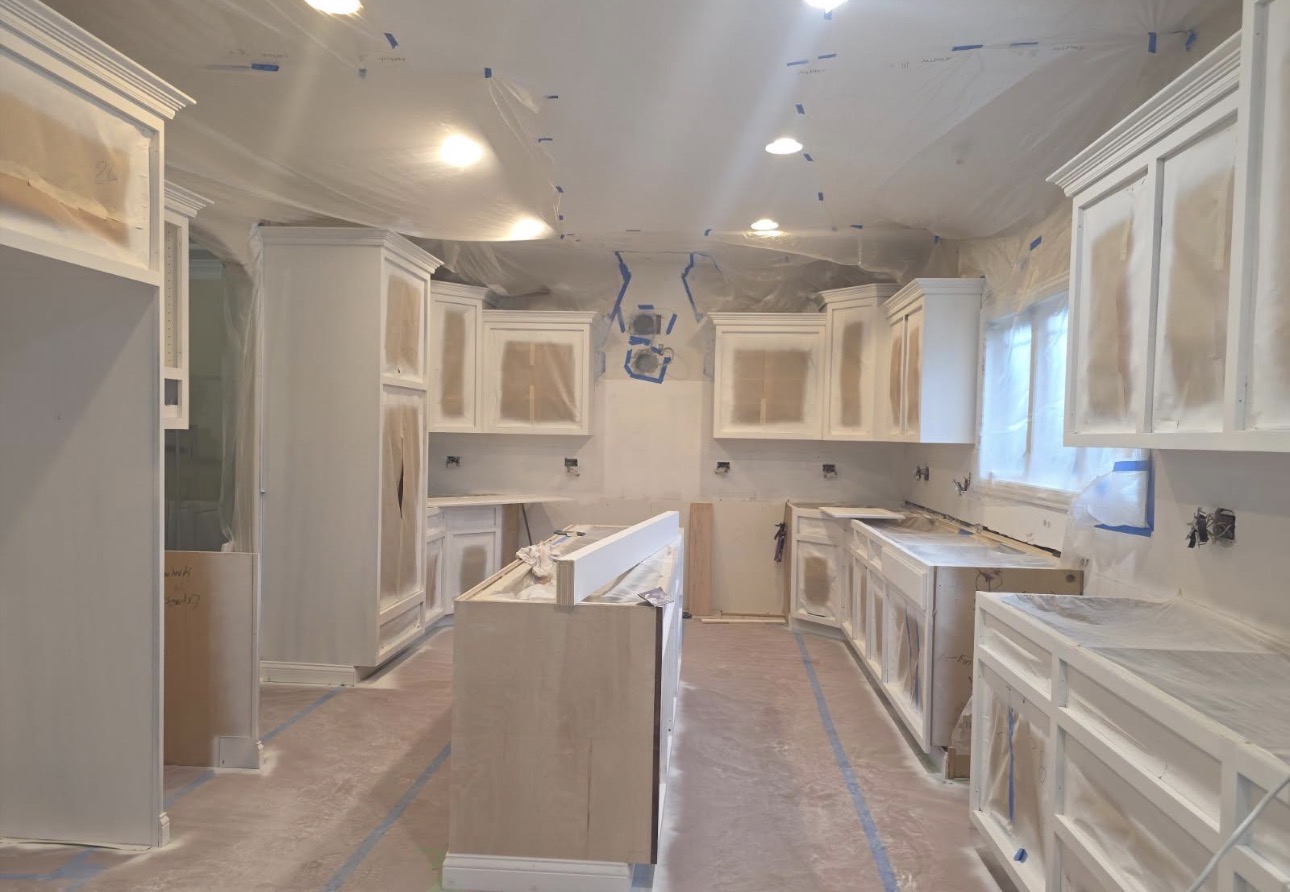 Kitchen Cabinet Refinish