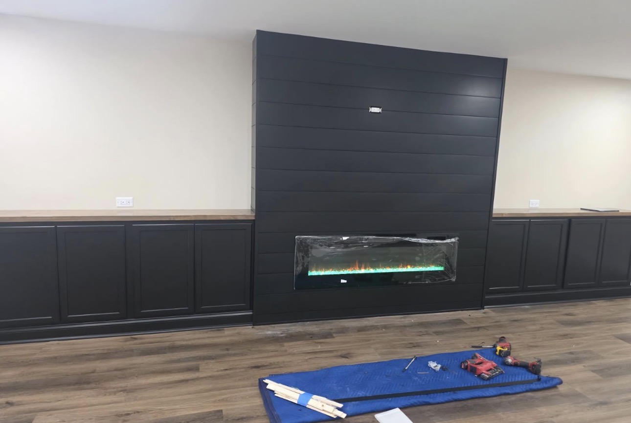 Shiplap Feature Wall